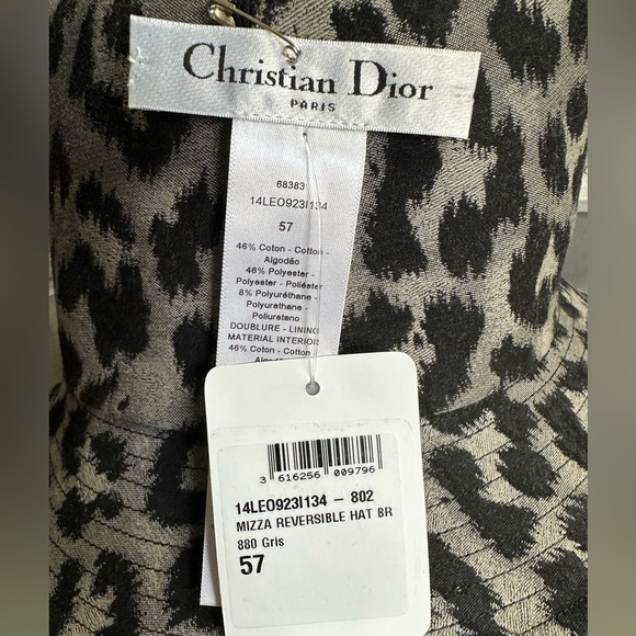 DIOR BUCKET HAT MIZZA REVERSIBLE HAT - Picture 10 of 13